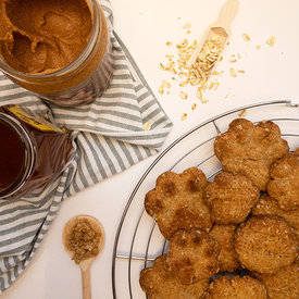 Gluten free Oatmeal Cookies with Peanut Butter & Honey