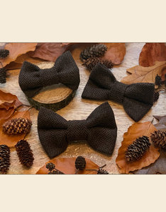 Tweed Bow Tie | Dark Brown