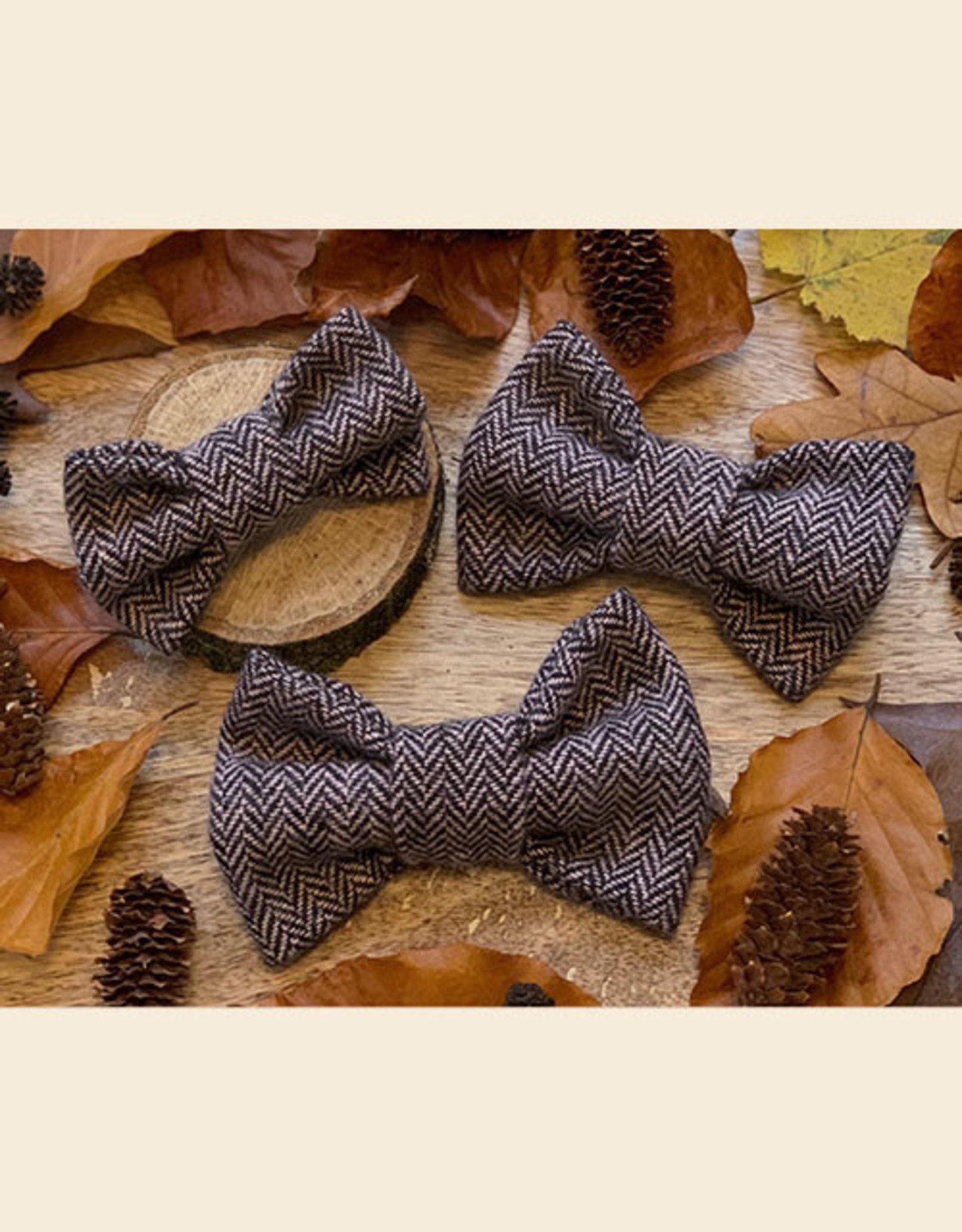 Tweed Bow Tie | Light Brown