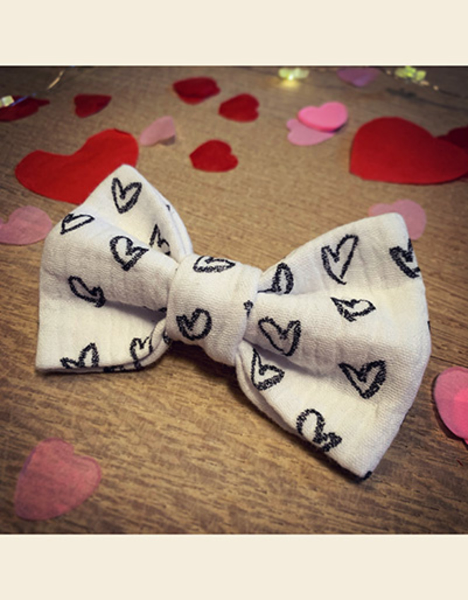 My Sweetheart | Bow Tie - White