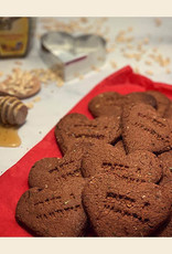 Gluten free Valentine Dog Biscuits  | Beets & Honey