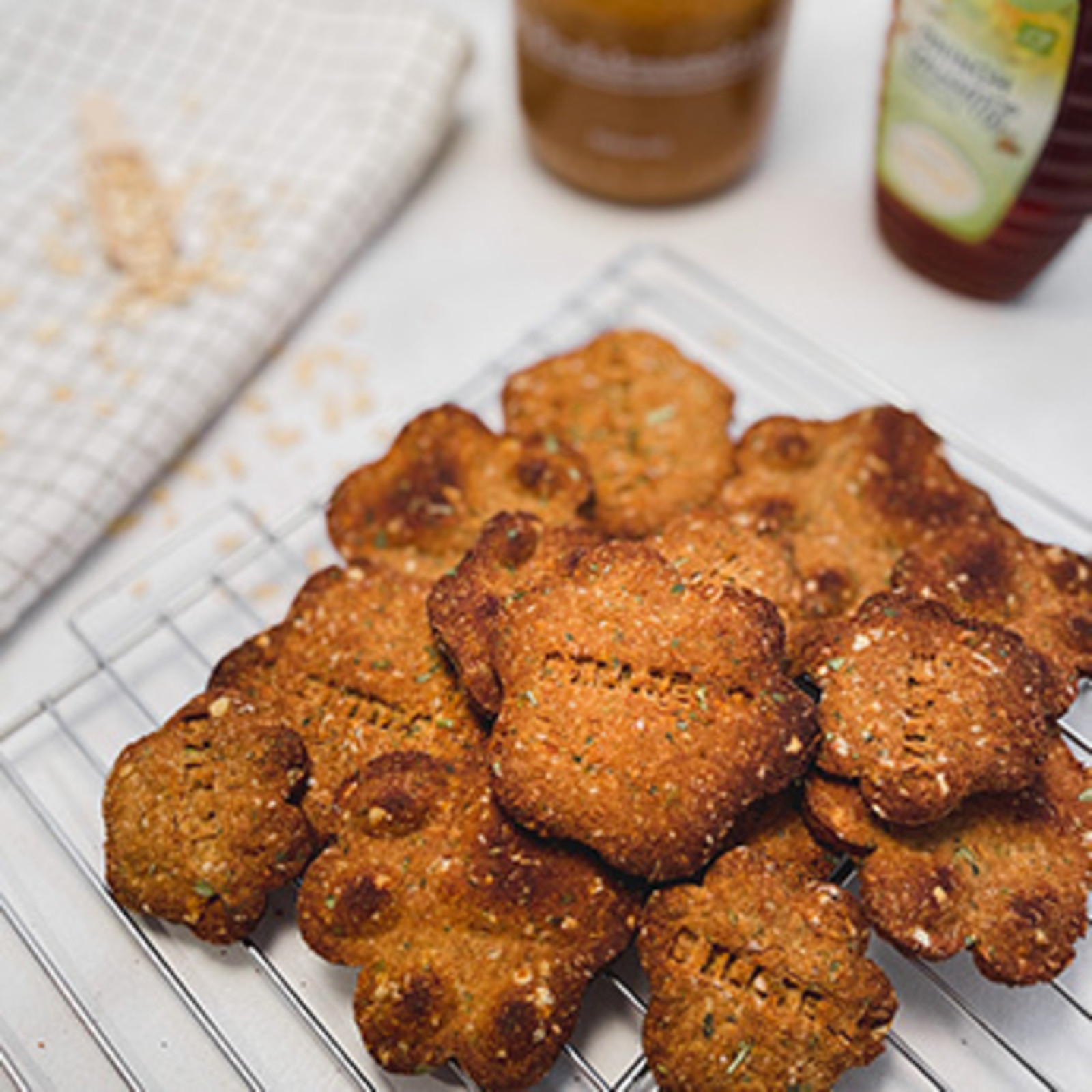 Naamkoekjes  met Pindakaas & Honing | glutenvrij