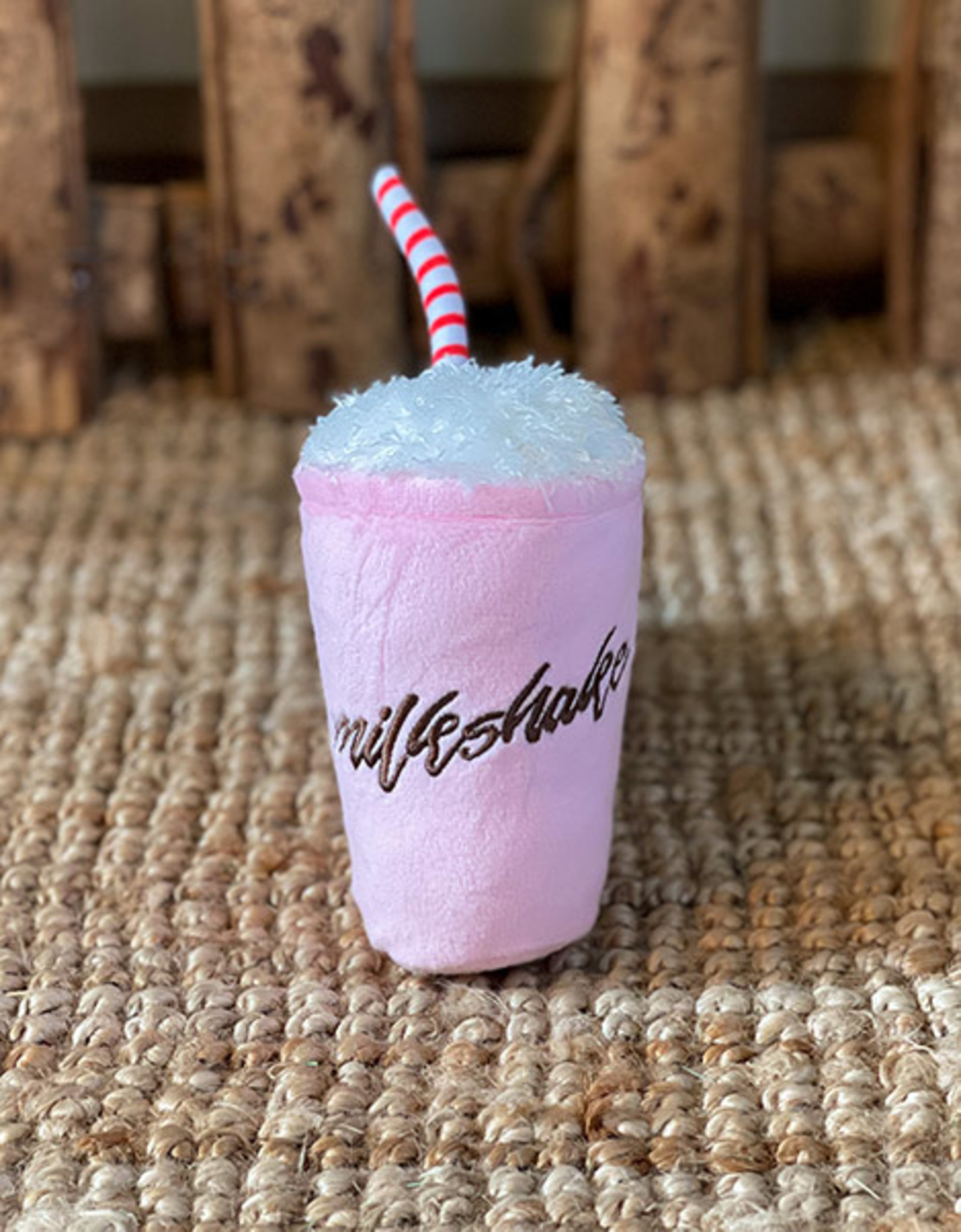 milkshake dog toy