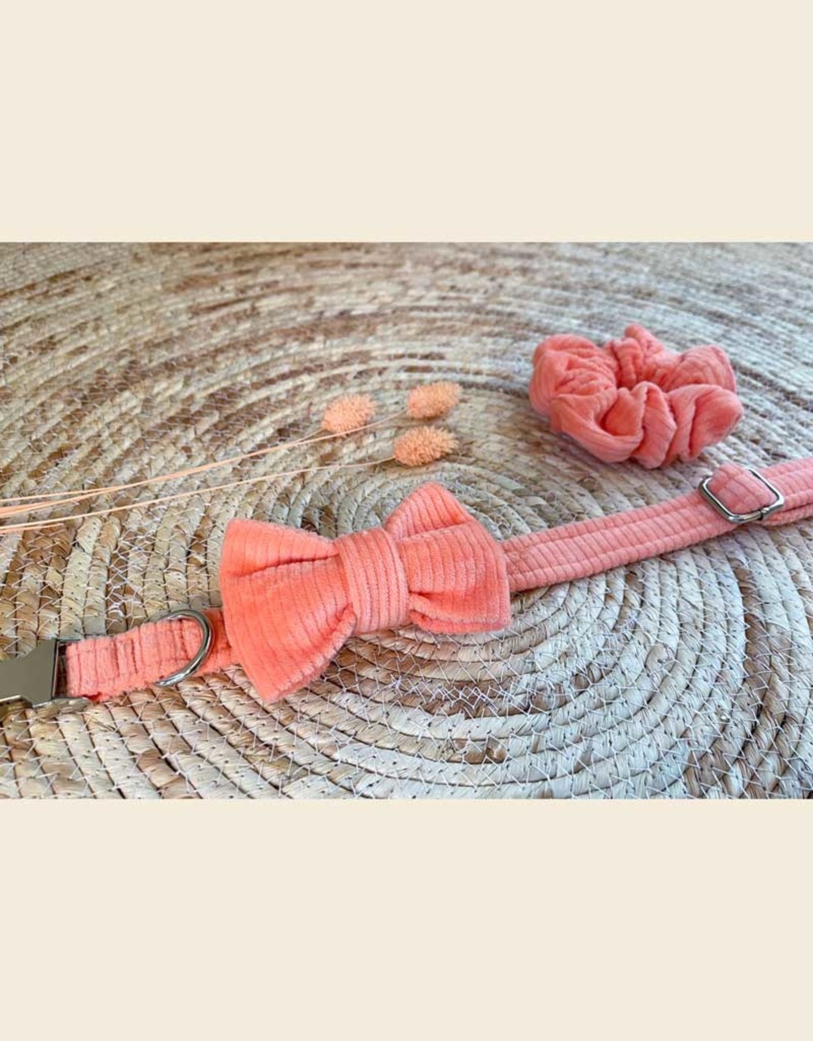 Scrunchie | Little Salmon | Bio Cord Nicky Fabric