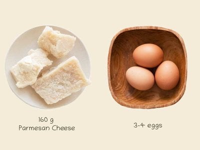 Recipe | Dog Treats with Parmesan Cheese & Eggs