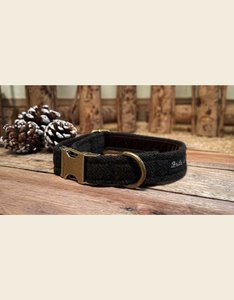 Dog Collar | Green Woolblend