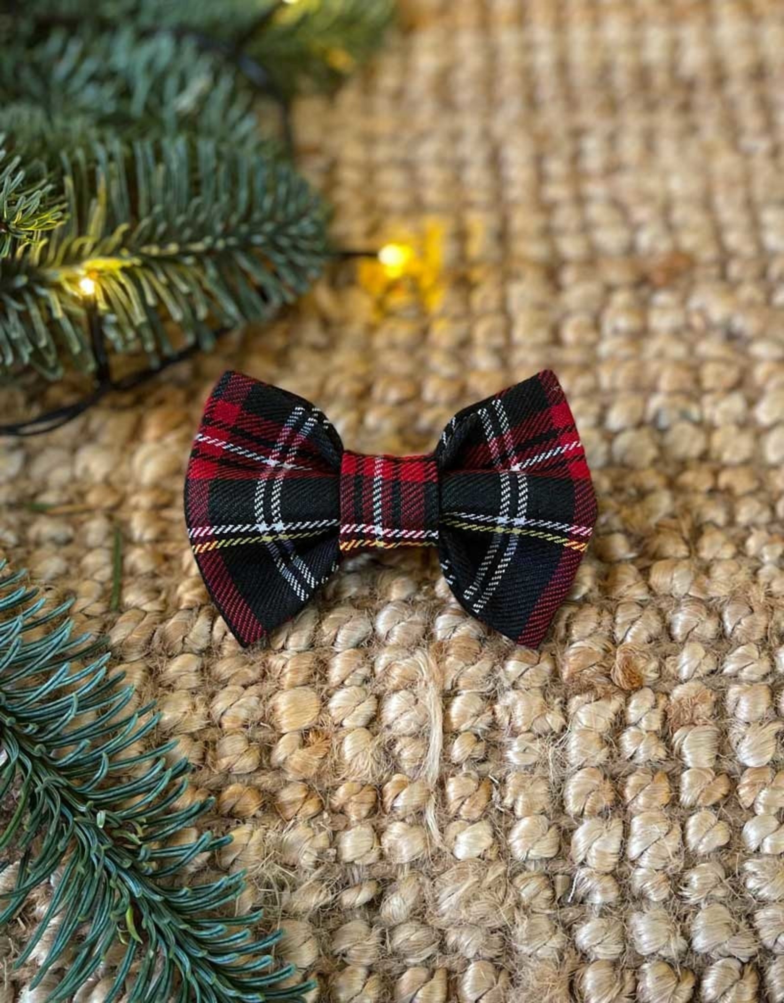 Dark Tartan | Bow Tie