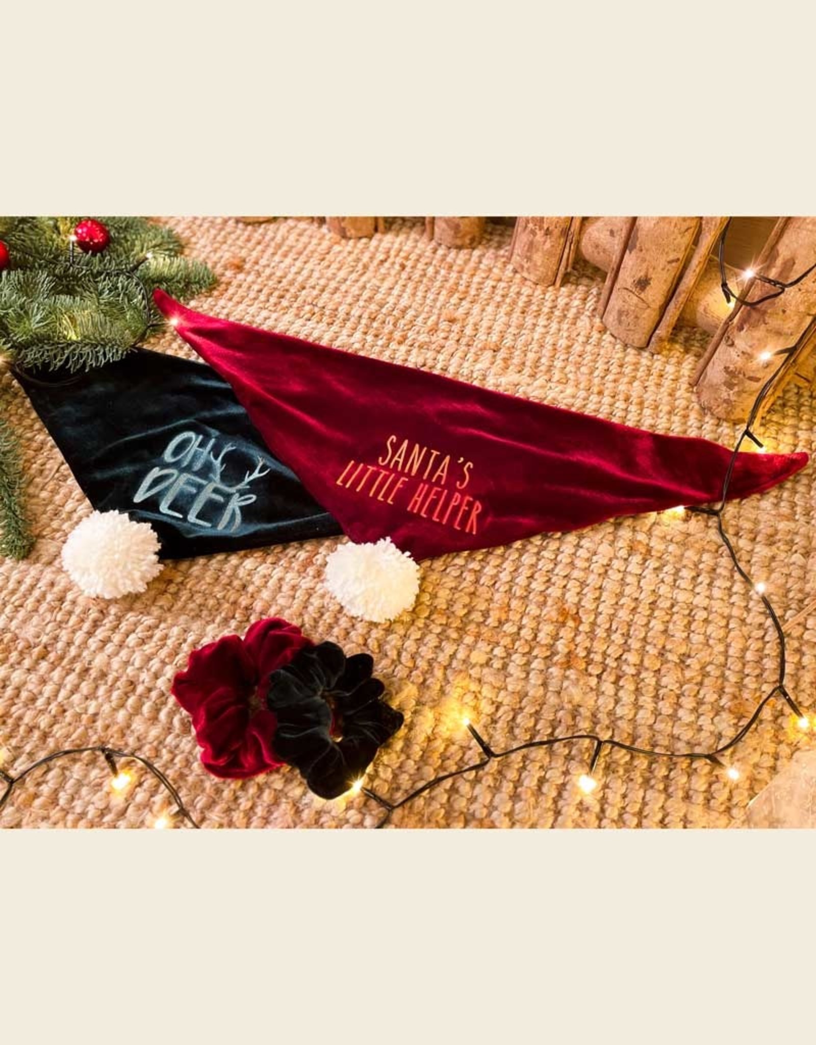 Santa's Little Helper | Kerstbandana