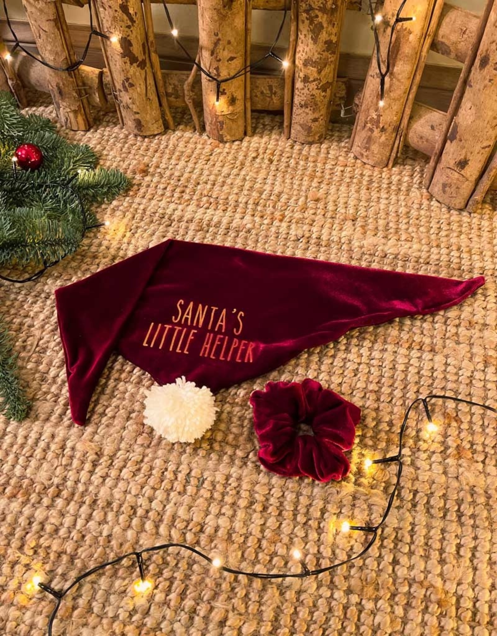 Santa's Little Helper | Christmas Bandana