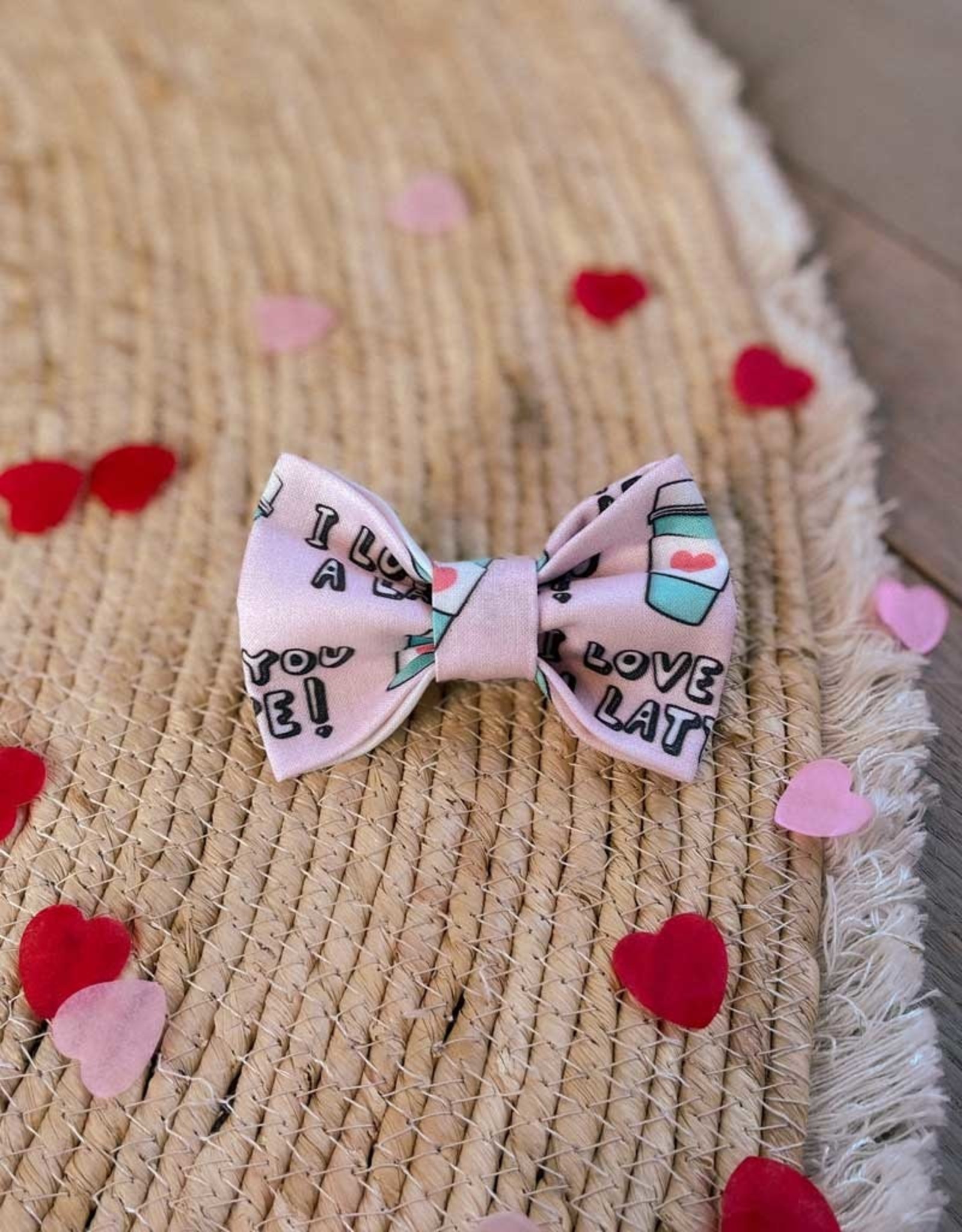 Love You A Latte | Bow Tie