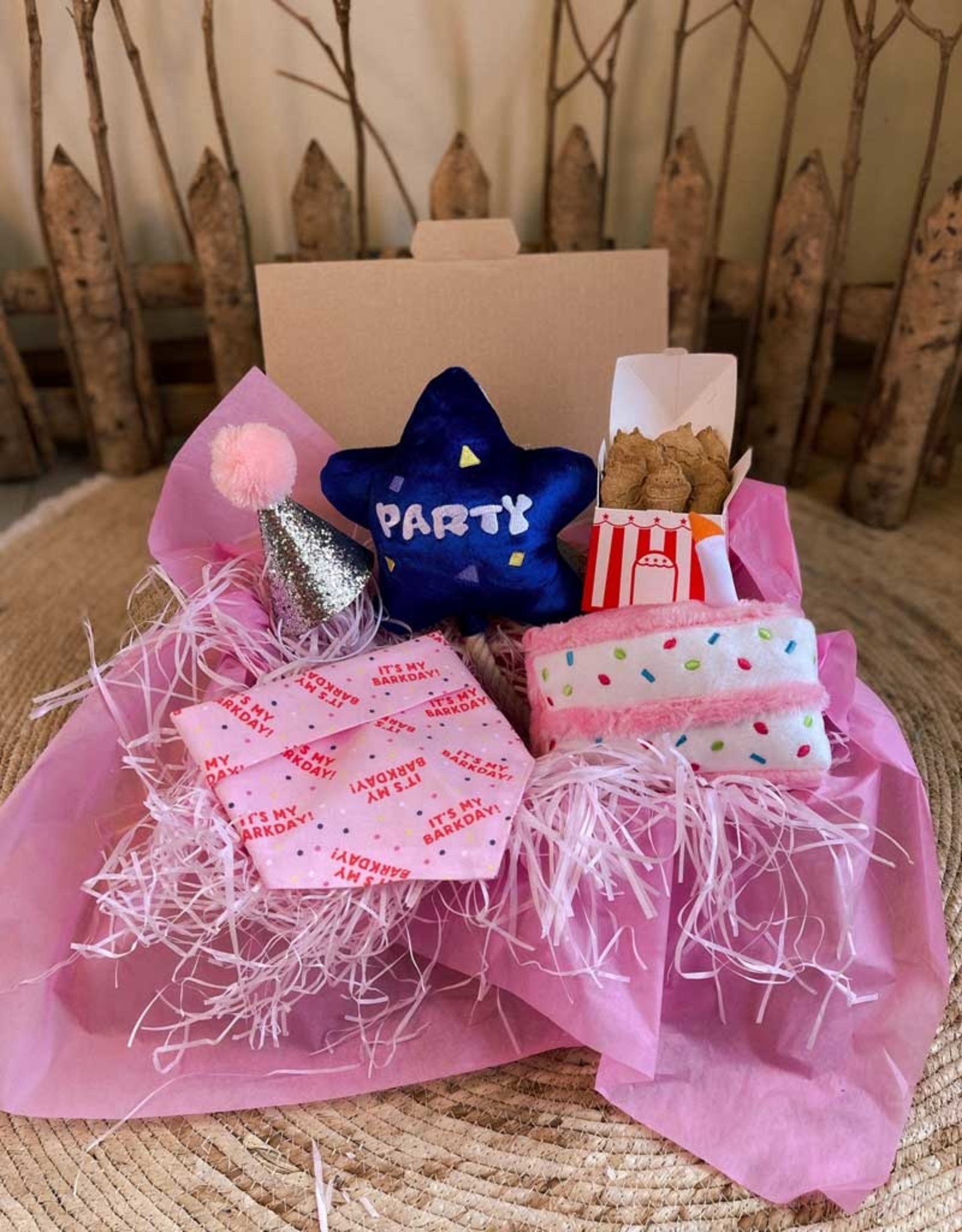 Barkday Box | Pink Themed