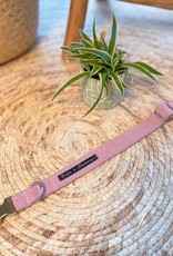 Halsband | Roze Ruitje Wol