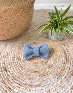 Bow Tie | Blue Check Woolblend