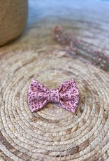 Bow Tie |  Flower Twigs Pink