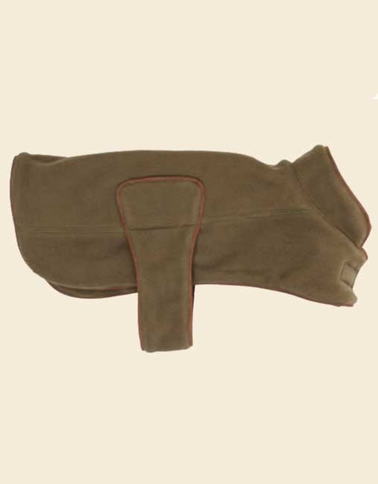 Green Fleece Dog Coat