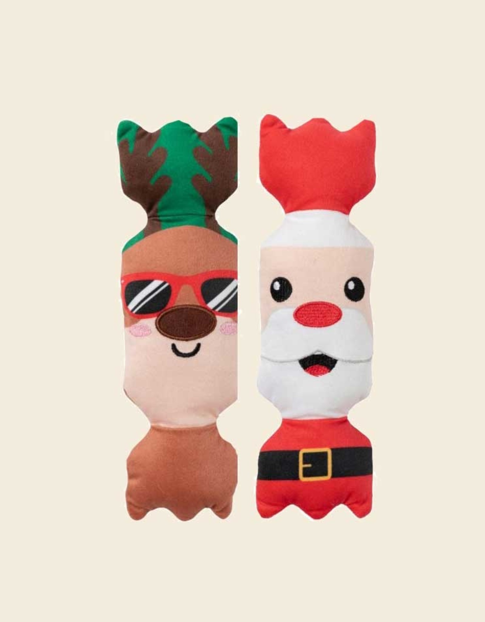 Santa Paws & Reindeer | 2 pack Christmas Crackers