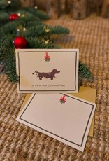 Christmas Card | Let me be your Christmas Tree! | Dachshund