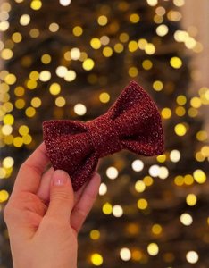 Bow Tie| Red Glitter