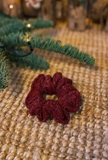 Scrunchie | Red Glitter