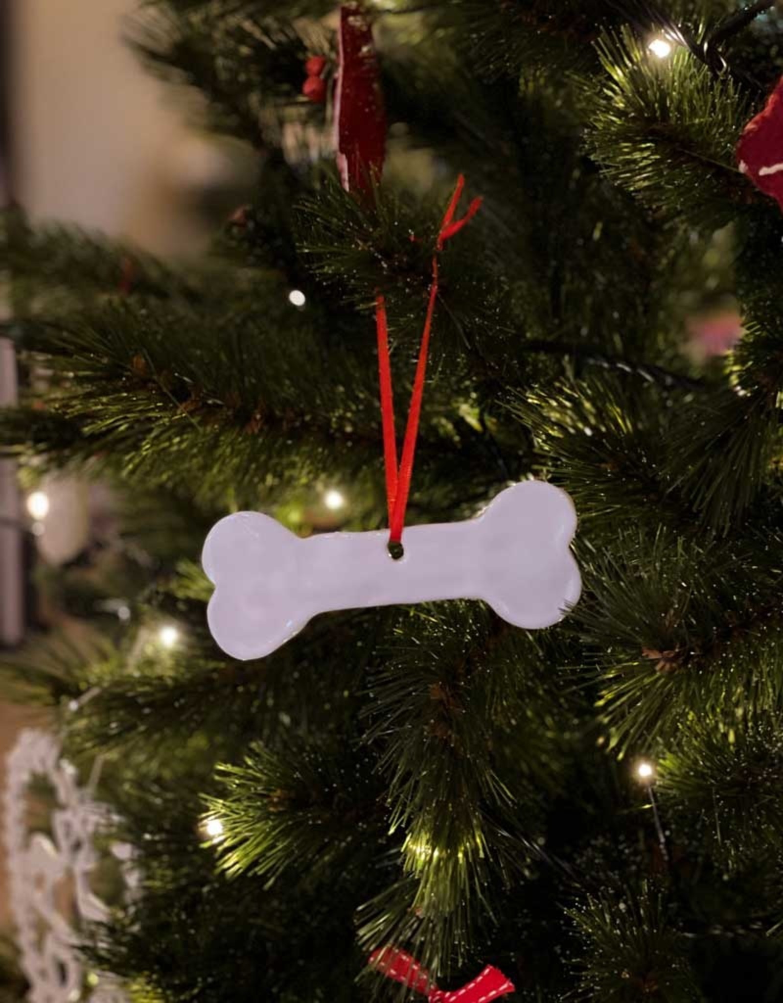 Handgemaakt Keramiek Kerstornament  | Botje Small  Large