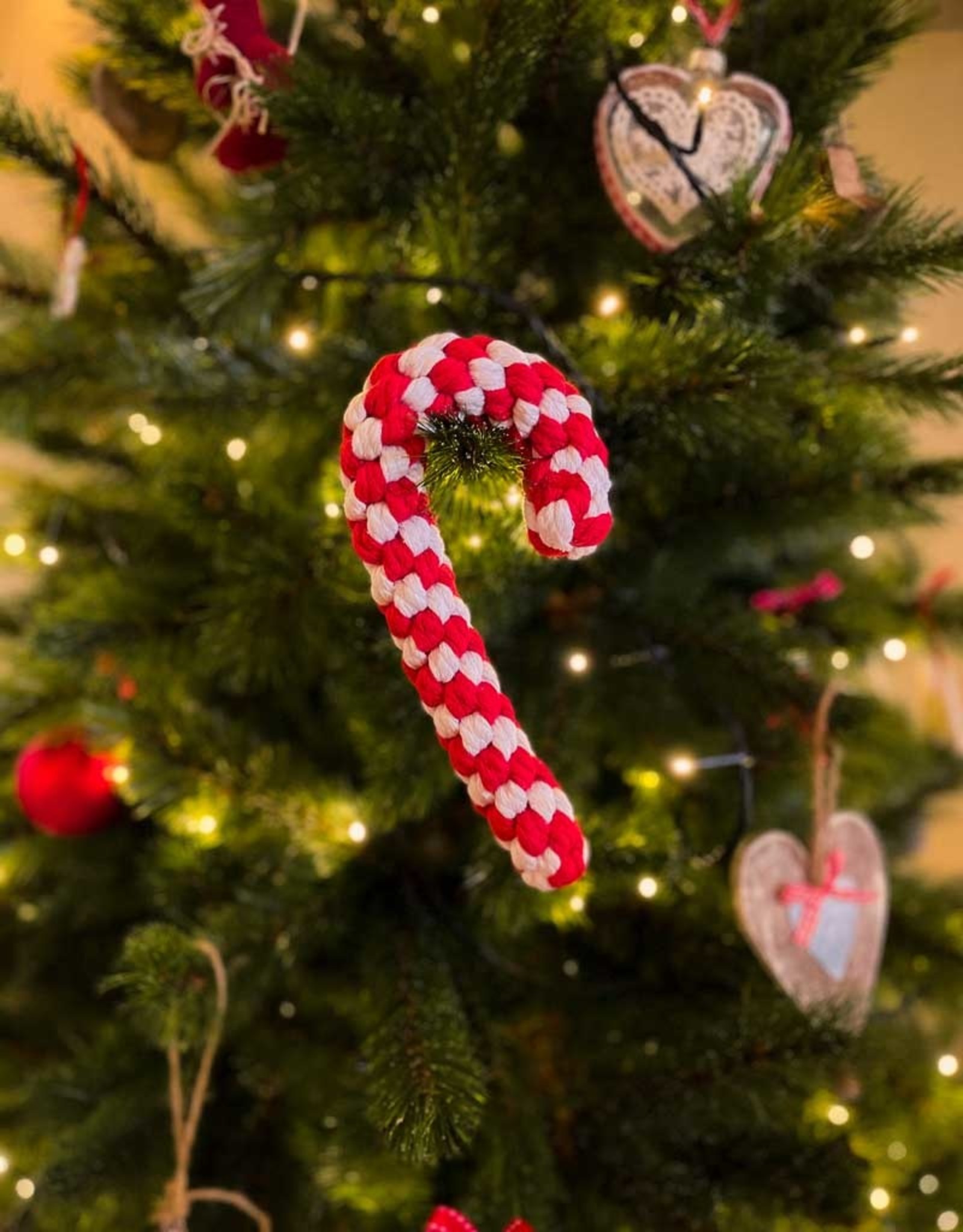 Cotton Rope Candy Cane