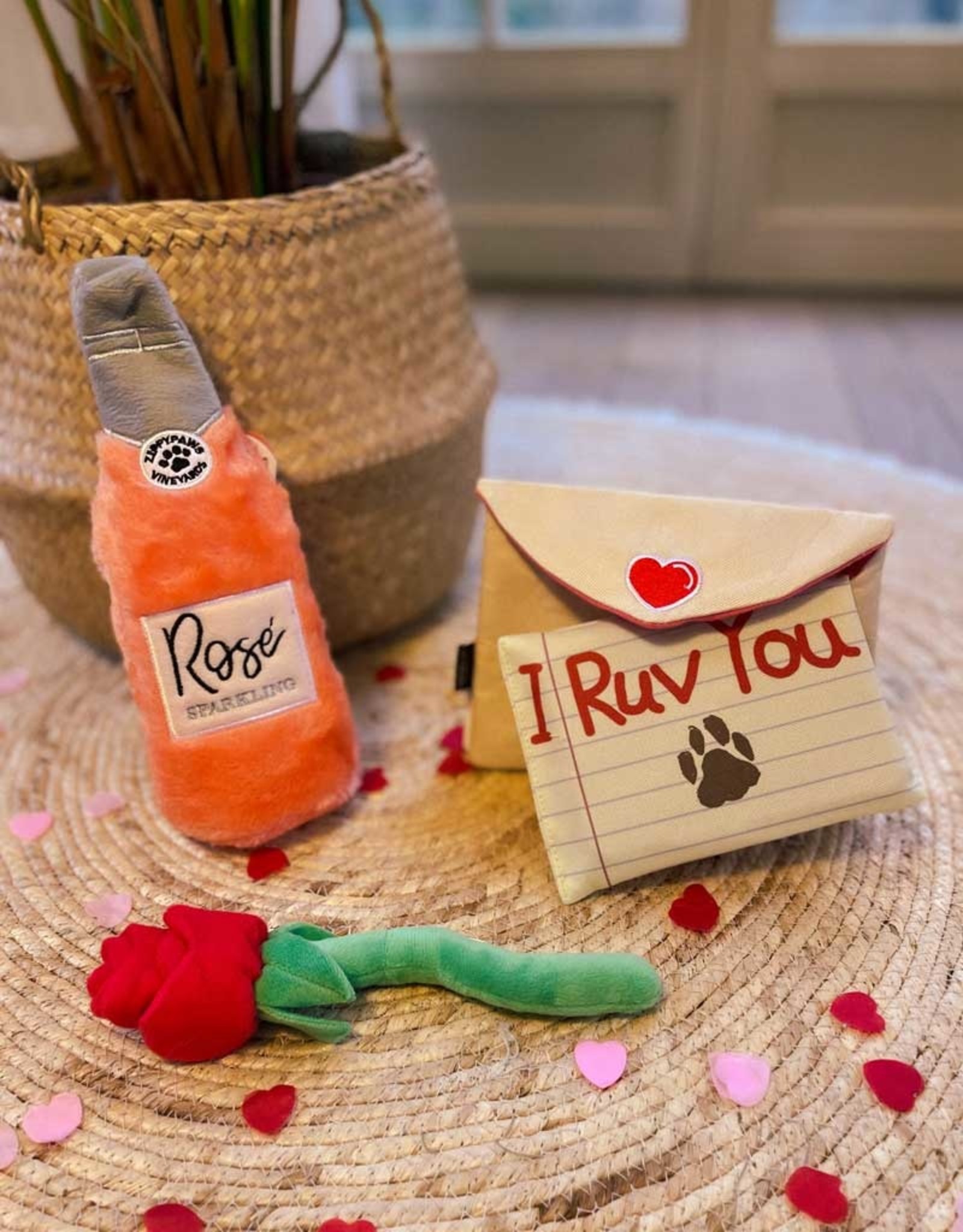 Zippypaws Sprankelende Rosé | Happy Hour Crusherz voor Waterfles