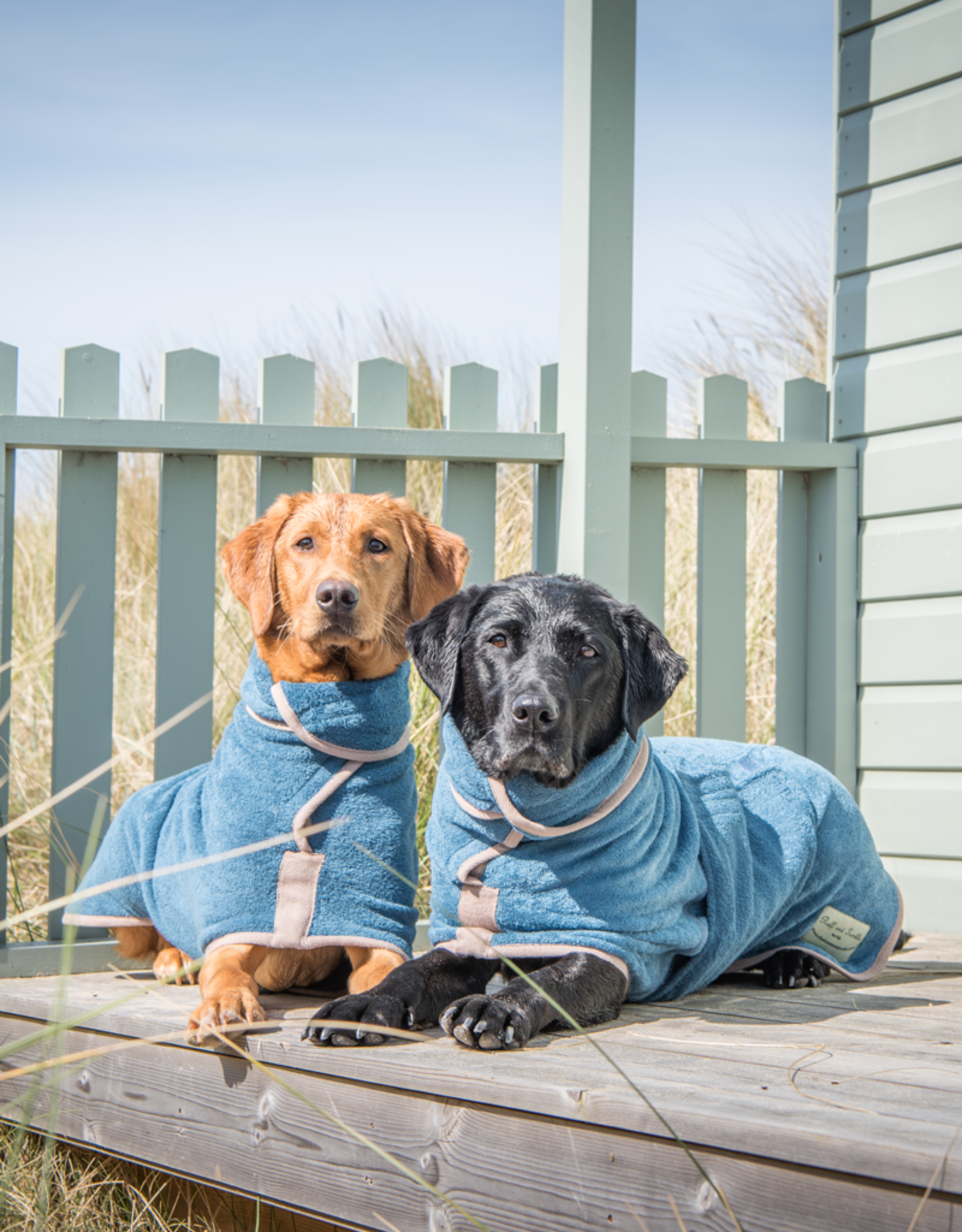 Hondenbadjas | Ruff & Tumble | Sandringham Blauw