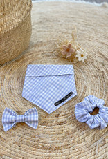 Bow Tie | Sky Blue Vichy Check