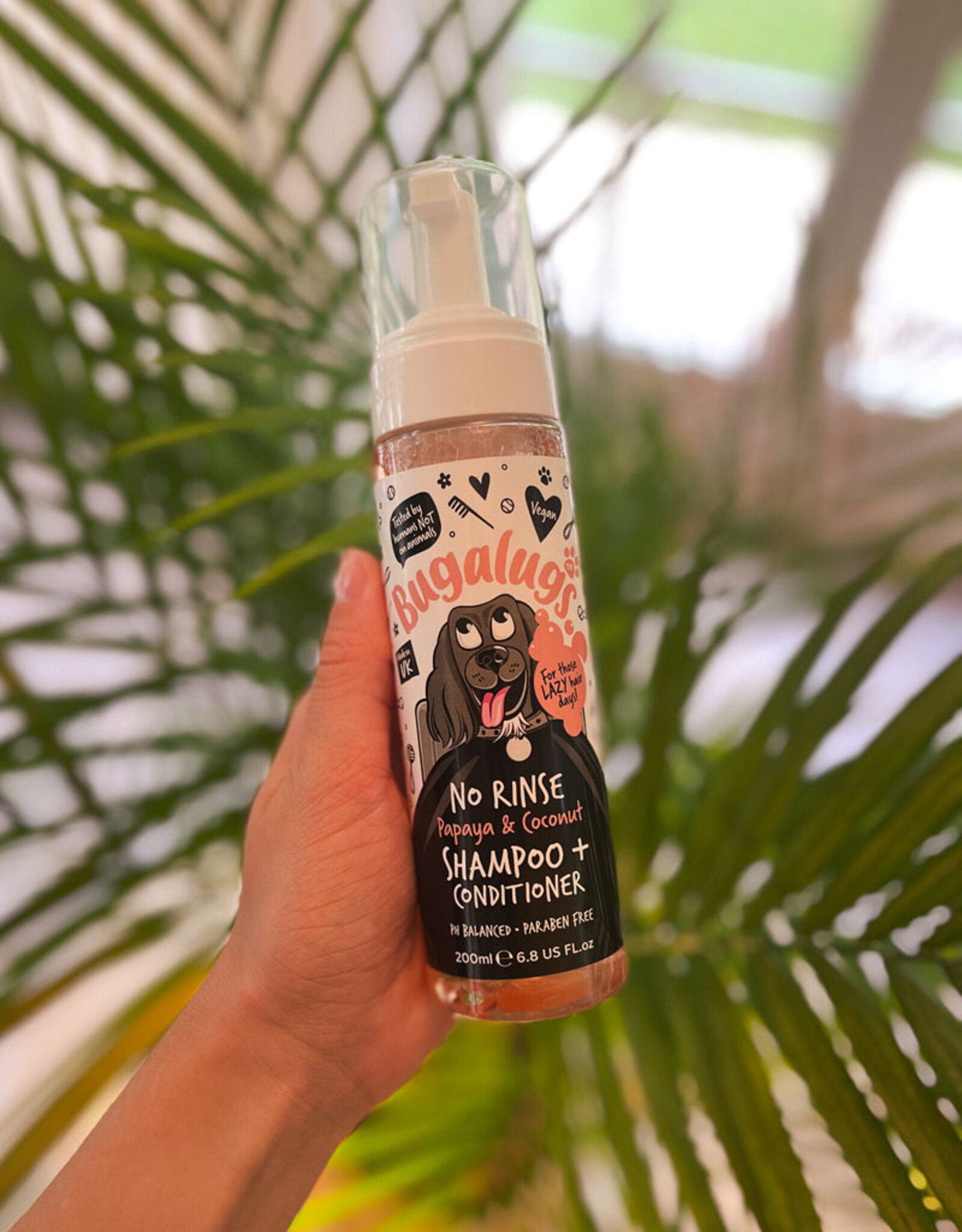 Bugalugs Bugalugs | 2-in-1 Droogshampoo & Conditioner | Papaja & Kokos