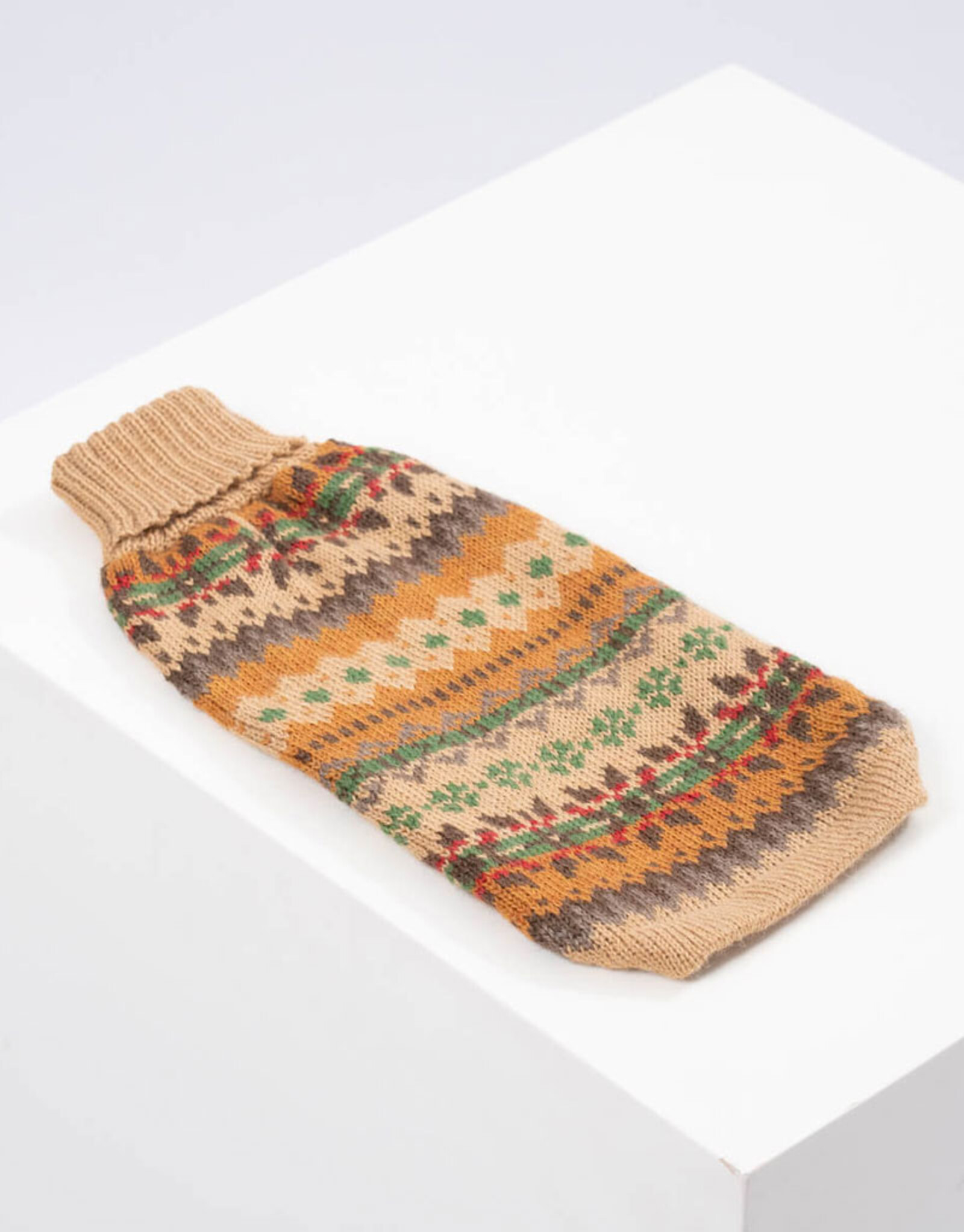 Fair Isle Finn Alpaca trui voor honden | Alqo Wasi