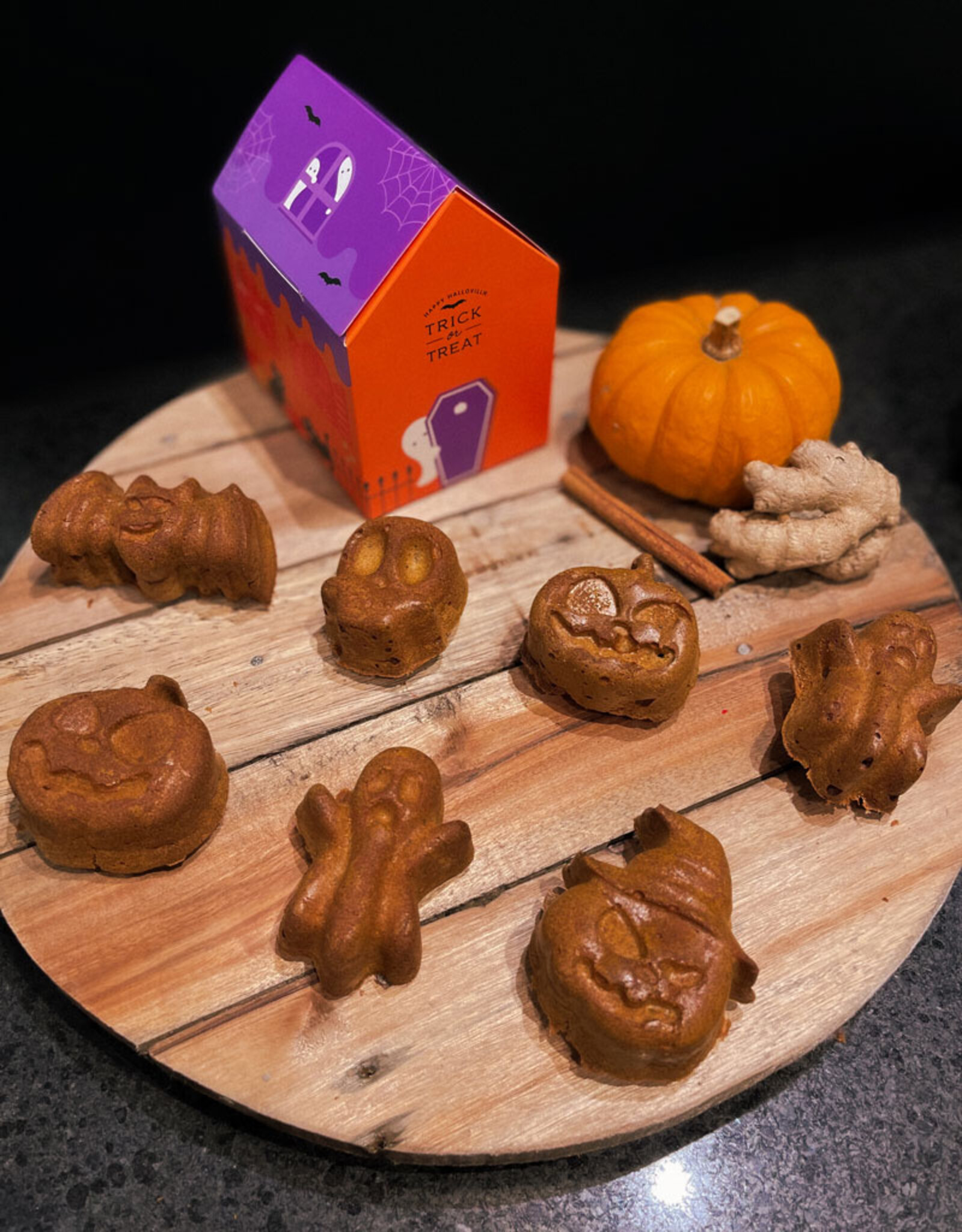 Pumpkin Spice Halloween Cake | Glutenvrij