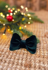 Bow Tie | Green Velvet