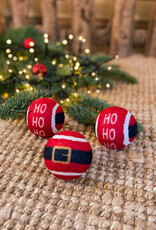 3 Kerst Tennisballen  | Groot  Ø 6cm