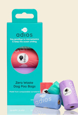 Adios Plastic | Composteerbare Poepzakjes (60) | Rainbow Adios Plastic | Composteerbare Poepzakjes (60) | Rainbow