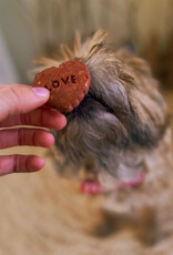 Gluten free Valentine Dog Biscuits  | Beets & Honey