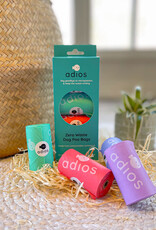 Adios Plastic | Composteerbare Poepzakjes (60) | Rainbow Adios Plastic | Composteerbare Poepzakjes (60) | Rainbow