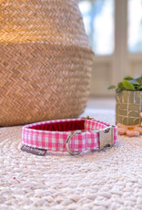 Rose Pink Vichy Check | Collar