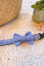 Bow Tie | Midnight Blue Vichy Check