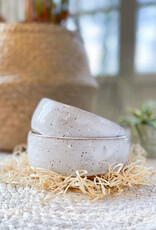 Handmade Ceramic Dog Bowl | SNOWHITE SPOTS
