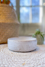 Handmade Ceramic Dog Bowl | SNOWHITE SPOTS