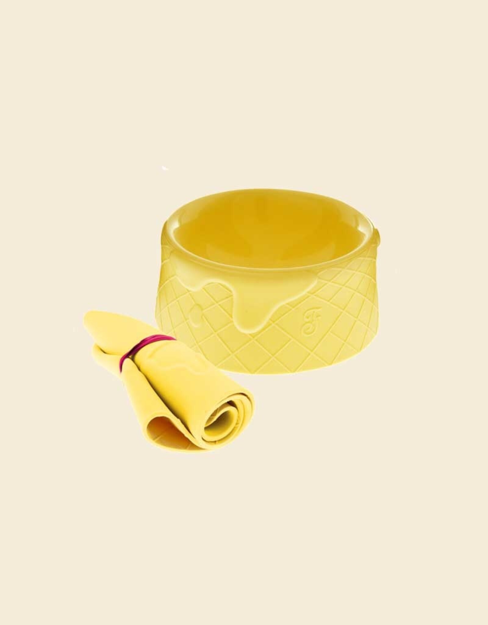 Foldable Dog Bowl | Ice Cream