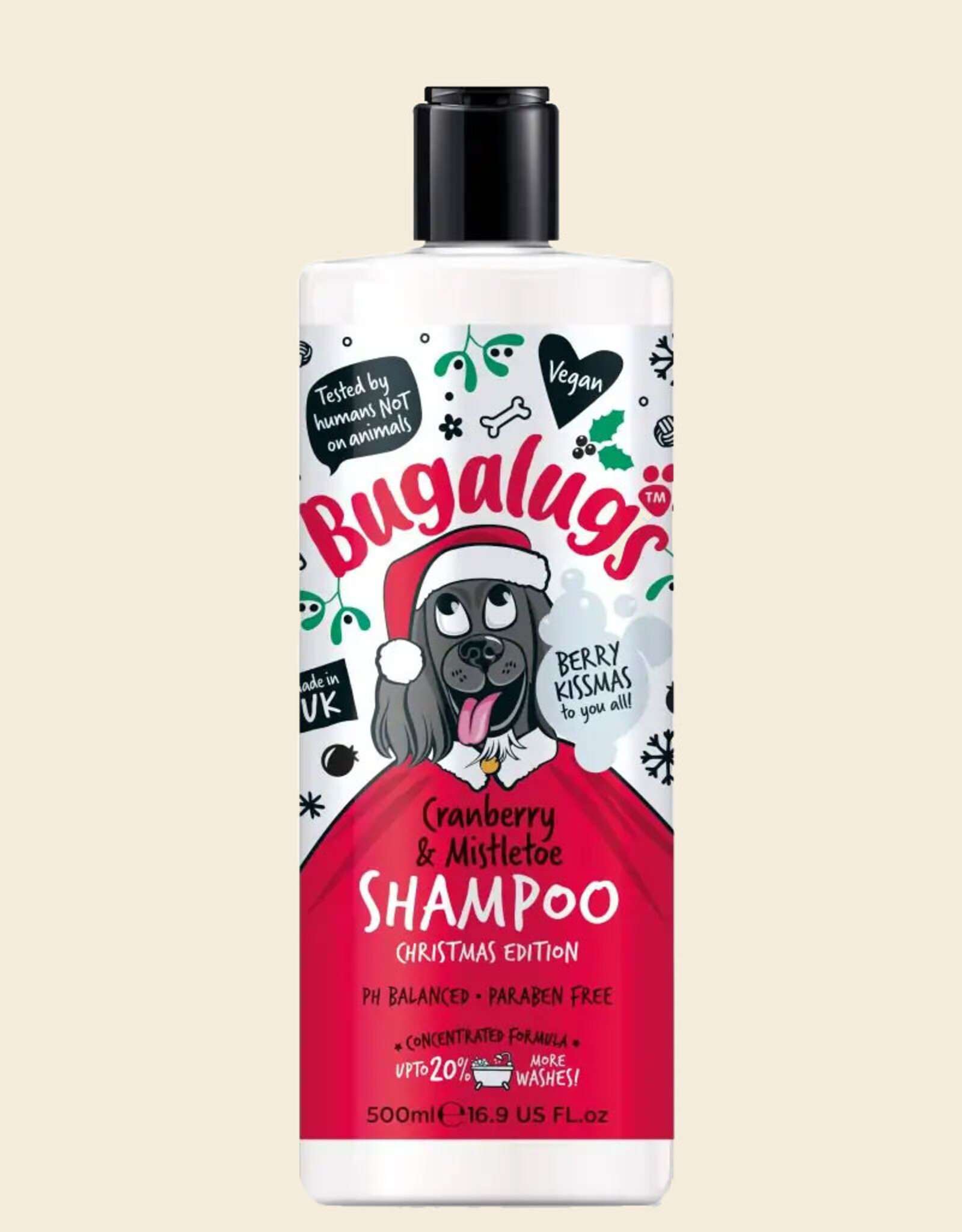 Bugalugs Bugalugs | Christmas Shampoo | Cranberry & Mistletoe