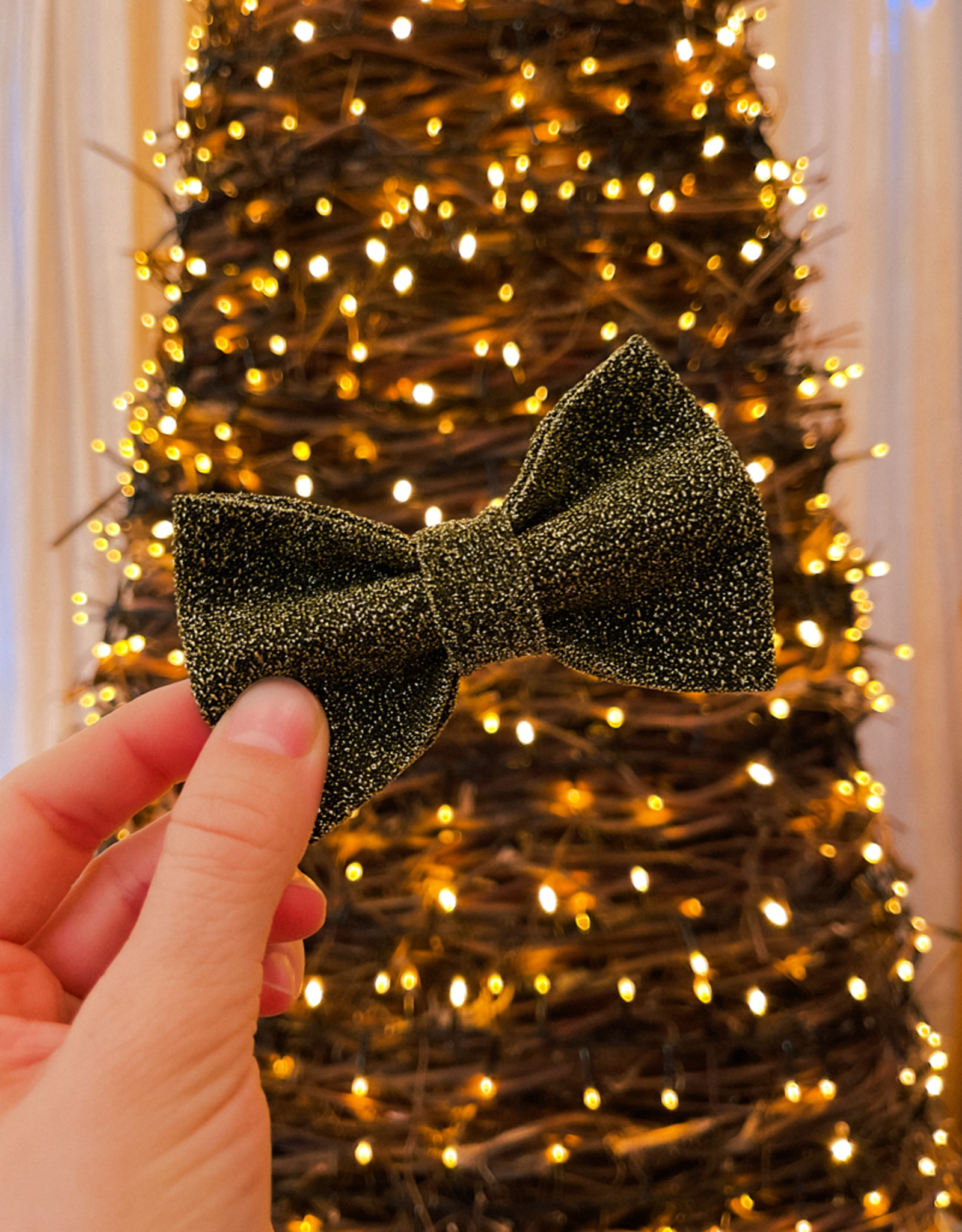 Bow Tie | Gold Sparkle