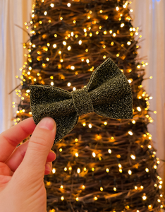 Bow Tie | Gold Sparkle