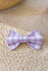 Bow Tie  Lavender Breeze | Lilac Pink Vichy Check (last mini/S)
