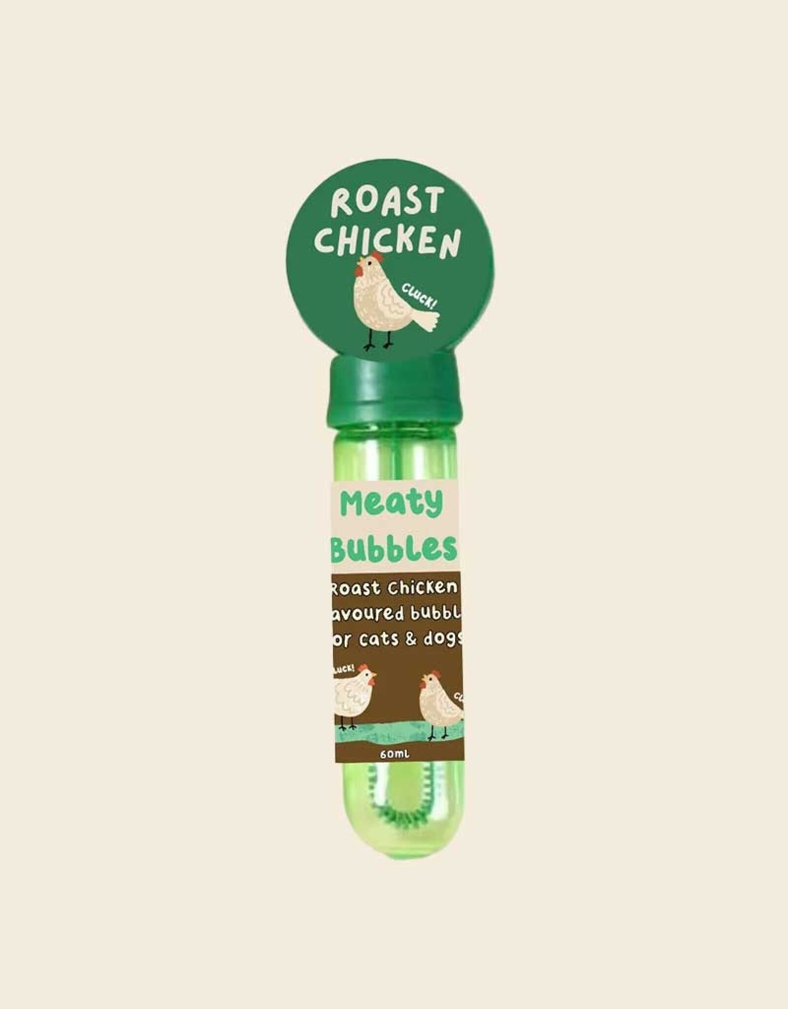 Meaty Bubbles Meaty Bubbles | Bellenblaas voor Honden | ROASTED CHICKEN (60ml)