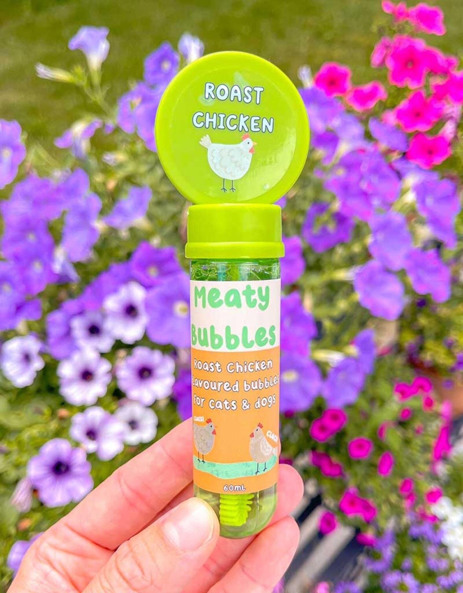 Meaty Bubbles Meaty Bubbles | Bellenblaas voor Honden | ROASTED CHICKEN (60ml)