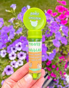 Meaty Bubbles Bubble Blower for Dogs | ROASTED CHICKEN (60ml)