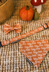 Slip-On Bandana  Hey Boo | Halloweenprint Oranje