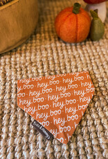Slip-On Bandana  Hey Boo | Halloweenprint Oranje